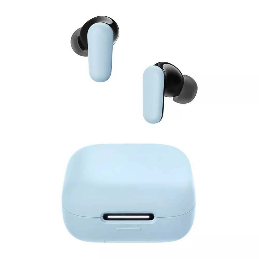 Adaptive Active Noise Cancelling Wireless Earbuds with Foldable Stand Charging Case