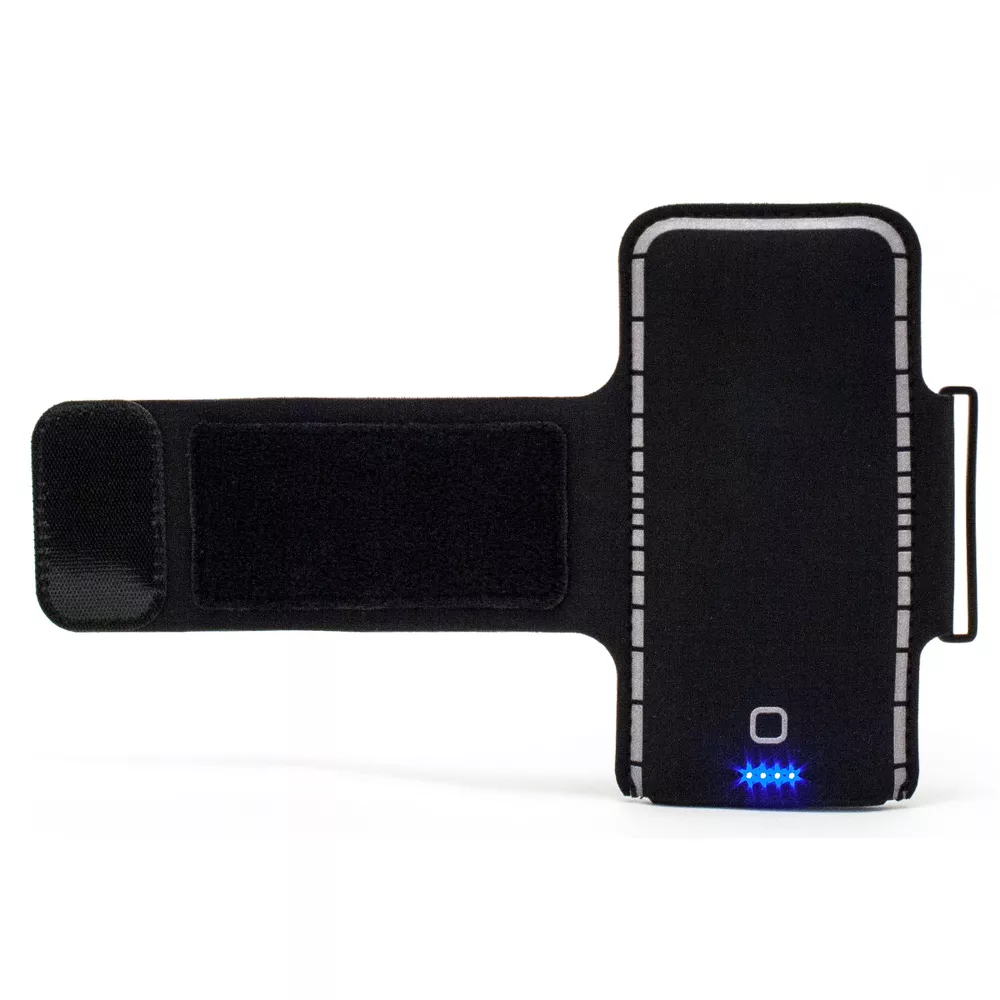 3500mAh Backpack Mounted Portable Power Bank with LED Flashlight